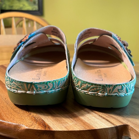 π«π· Laura Vita Bicllyo 23 Leather Mule - Like New! - Picture 5 of 8